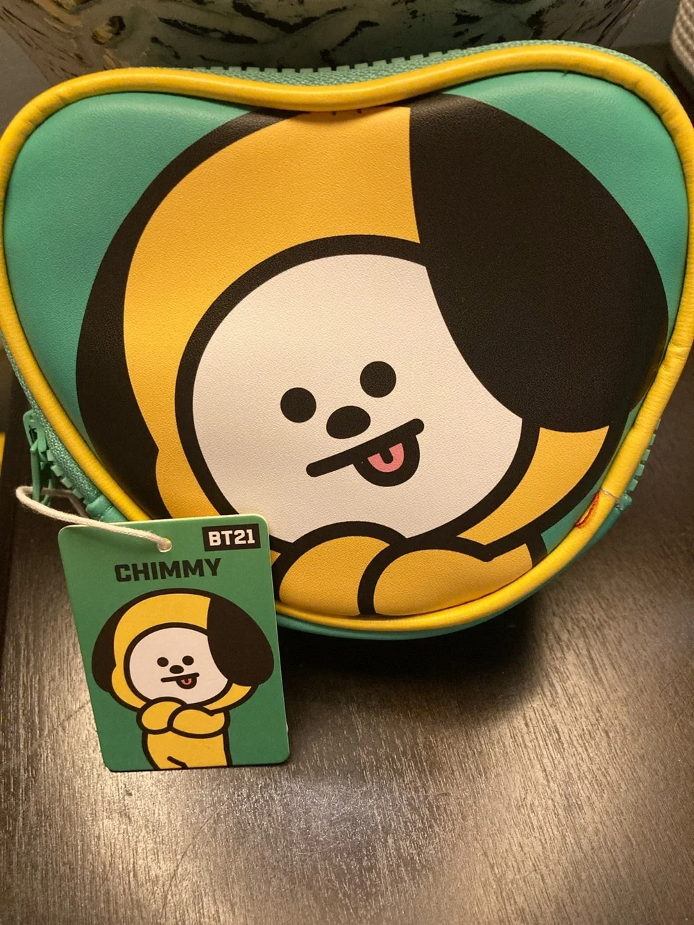 Chimmy Kids Accessory Bag in Yellow & Teal